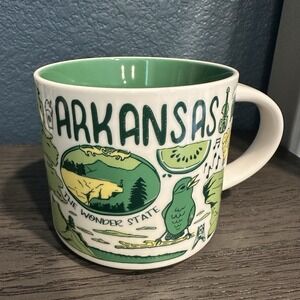 Starbucks Arkansas Been There Series Rare Discontinued 14 Oz Coffee Mug With Box